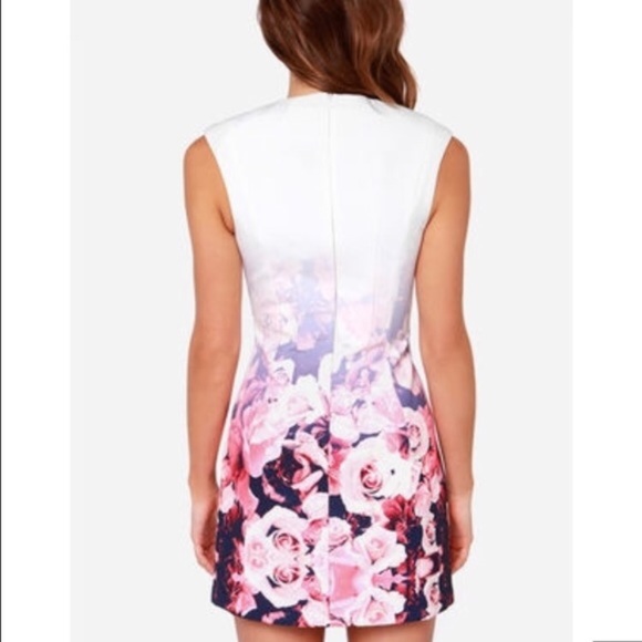 Finders Keepers white lies floral ombre dress - Picture 3 of 6